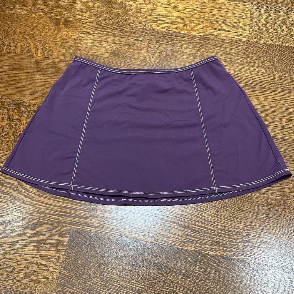 Mini swim skirt